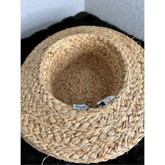 Kelley & Lang raffia straw sun hat osfm main image 4